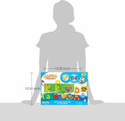 Kiddi-Do ABC Learning Preschool Toddler Toys | Foam Alphabet Puzzles for Kids Ages 3-5 | Montessori Toys for Birthday Gifts