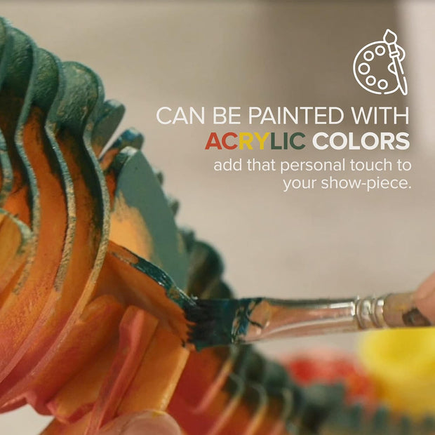 DIY 3D Wooden Puzzle – 6 Assorted Dinosaur Bundle Pack Set Brain Teaser Puzzles Educational STEM Toy Adults and Kids to Build Safe and Non-Toxic Easy Punch Out Premium Wood JP2B1