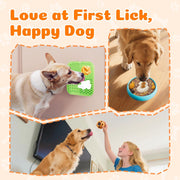 Dog Enrichment Toys 6 Pack - Dog Toys to Keep Them Busy, Lick Mat, Ball & Bowl with Peanut Butter, Frozen Treat Puzzle Dispenser for Anxiety Relief, Reduce Boredom, Perfect for Bathing Grooming