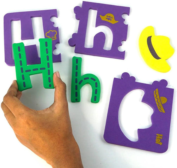 Kiddi-Do ABC Learning Preschool Toddler Toys | Foam Alphabet Puzzles for Kids Ages 3-5 | Montessori Toys for Birthday Gifts