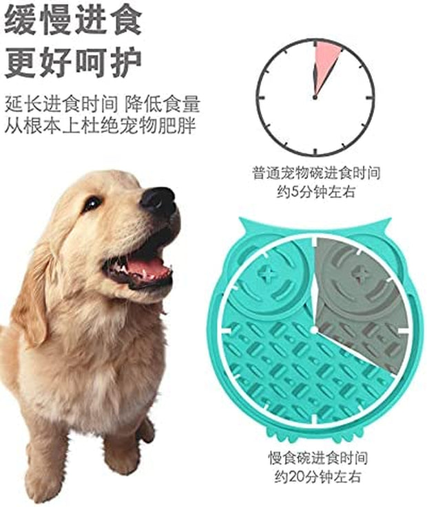 Slow Feeder for Dog and Cat/Snuffle Mat (Green)