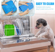 Licking Mat, Premium Lick Pad with Suction Cups for Dog Anxiety Relief, Slow Fee