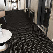 Heavy Duty Rubber Floor Mat – Non-Slip, Waterproof, Easy to Clean – Anti-Fatigue Mat for Commercial Kitchens, Restaurants, Workshops – Oil Resistant, Hose Washable – 36" X 36", Black