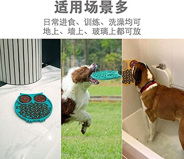 Slow Feeder for Dog and Cat/Snuffle Mat (Green)